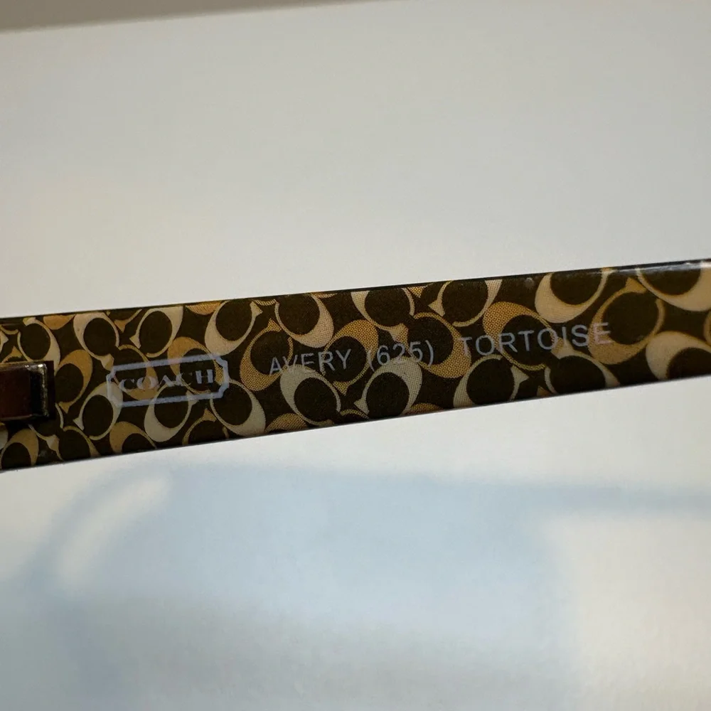 COACH AVERY (625) Tortoise COACH GLASSES COACH EYEGLASSES 48-17-135‎ FRAMES ONLY